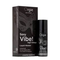 Orgie Sexy Vibe! Liquid Vibrator High Voltage wibrujcy el stymulujcy 15ml
