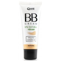 Quiz Cosmetics BB Cream Foundation krem BB wzbogacony kwasem Hialuronowym i olejem Konopnym Natural 30ml