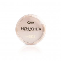 Quiz Cosmetics Color Focus Highlighter Powder puder rozwietlajcy wzbogacony Witamin E No01 Pink 10g
