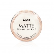 Quiz Cosmetics Matte Translucent Powder transparentny puder matujcy White 10g