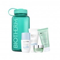 Biotherm Aquasource Aqua Drop el do twarzy 15ml + el oczyszczajcy 50ml + balsam do ciaa 50ml + dezodorant roll-on 75ml