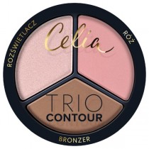 Celia Trio Contour zestaw do konturowania twarzy w pudrze 03 50g