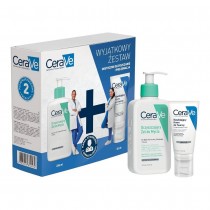 Cerave Oczyszczajcy el do mycia 236ml + Nawilajcy krem do twarzy 52ml