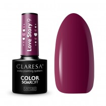 Claresa Soak Off UV/LED lakier hybrydowy Love Story 9 5g