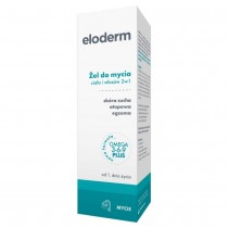 Eloderm el do mycia ciaa i wosw 2w1 od 1. dnia ycia Omega 3-6-9 PLUS 200ml