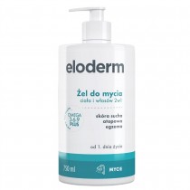 Eloderm el do mycia ciaa i wosw 2w1 od 1. dnia ycia Omega 3-6-9 PLUS 750ml