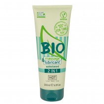 Hot Bio Massage & Lubricant Waterbased 2in1 lubrykant na bazie wody 200ml