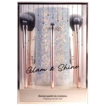 Inter Vion Zestaw pdzli do makijau z etui Glam&Shine