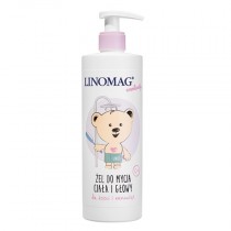 Linomag Emolienty el do mycia ciaa i gowy dla dzieci i niemowlt 200ml