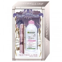 Maybelline Lash Sensational Mascara tusz do rzs Black + Garnier Skin Naturals pyn micelarny 3w1 do skry wraliwej 400ml