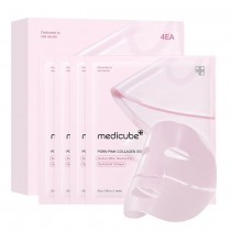 Medicube PDRN Pink Collagen Gel Mask kolagenowa maska do twarzy 4szt