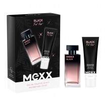 Mexx Black For Her Woda toaletowa 30ml spray + el pod prysznic 50ml