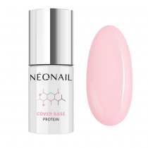 NeoNail Professional Cover Base Protein proteinowa baza do lakieru hybrydowego Nude Rose 7,2ml