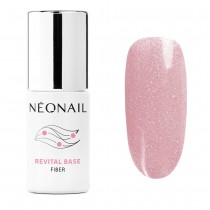 NeoNail Revital Base Fiber baza hybrydowa Blinking Cover Pink 7,2ml