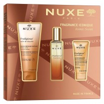 Nuxe Iconic Scent Prodigieux Woda perfumowana 30ml spray + olejek pod prysznic 100ml + perfumowane mleczko do ciaa 30ml