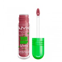NYX Professional Makeup Holiday Gum Drop Gloss Hydrating Gloss Stain nawilajcy byszczyk do ust Bubblegum Burst 5ml