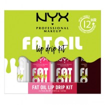 NYX Professional Makeup Fat Oil Lip Drip olejki do ust My Main + Status Update + Missed Call + Newsfeed 4x4,8ml