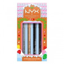 NYX Professional Makeup Holiday Epic Wear Liner Stick Kit Zestaw eyelinerw 4 x 1,25g