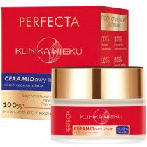 Perfecta Klinika Wieku ceramidowy krem silnie regenerujcy na noc 70/80+ 50ml