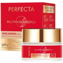 Perfecta Klinika Wieku kolagenowy krem silnie przeciwzmarszczkowy na dzie 60+ 50ml