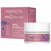 Perfecta Pro Age Factor krem aktywnie odbudowujcy na noc 50ml