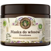 Receptury Zielarki Maska Dro�d�owa do w�os�w zniszczonych, cienkich i pusz�cych si� 300ml