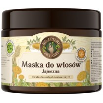 Receptury Zielarki Maska Jajeczna do w�os�w suchych i zniszczonych 300ml