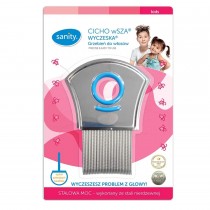 Sanity Kids CICHO wSZA WYCZESKA grzebie do wosw na wszy
