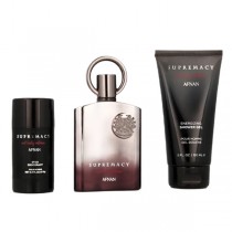 Afnan Supermacy Not Only Intense Ekstrakt perfum 100ml spray + �el pod prysznic 150ml + Dezodorant 75ml sztyft