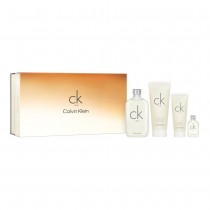 Calvin Klein CK One Woda toaletowa 200ml spray + Krem do ciaa 200ml + el pod prysznic 100ml + Woda toaletowa 15ml