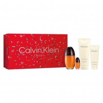 Calvin Klein Obsession Woman Woda perfumowana 100ml spray + 15ml spray + Balsam do ciaa 200ml + el pod prysznic 100ml