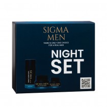 Sigama Men Night balsam do ciaa 100ml + serum na noc 50ml + krem pod oczy 30ml