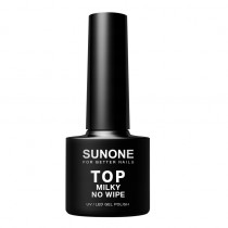 Sunone Top Milky No Wipe na lakier hybrydowy 5g