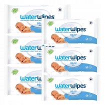 Waterwipes BIO chusteczki nawil�ane dla dzieci i niemowl�t 6�60szt