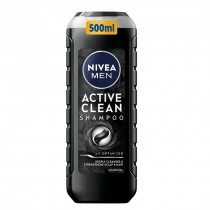 Nivea Men Active Clean od�wie�aj�cy Szampon z aktywnym w�glem 500ml