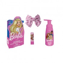 Barbie Pianka do mycia cia�a 300ml + balsam do ust 3,8g + spinka do w�os�w