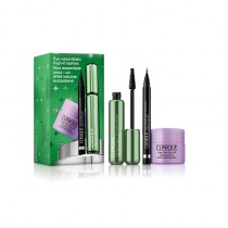 Clinique Eye Essentials tusz do rz�s 10ml + eyeliner 0,34g+ balsam oczyszczaj�cy 15ml