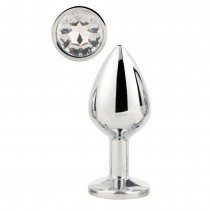 Dream Toys Gleaming Love korek analny Medium Silver