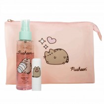 Pusheen Mgie�ka do cia�a 100ml + pomadka do ust 3,8g + kosmetyczka