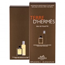 Hermes Terre d`Hermes Woda toaletowa 30ml spray + wkad 125ml