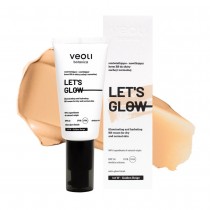 Veoli Botanica Let`s Glow roz�wietlaj�co-nawil�aj�cy krem BB do sk�ry suchej i normalnej 3.0 W Golden Beige 30ml