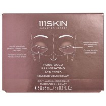 111SKIN Rose Gold Illuminating Eye Masks maska pod oczy 8x6ml