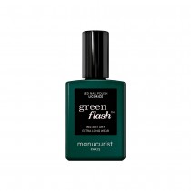 Manucurist Green Flash Led Gel Nail Lacquer lakier do paznokci Licorice 15ml