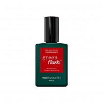 Manucurist Green Flash Led Gel Nail Lacquer lakier do paznokci Pomegranate 15ml