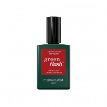 Manucurist Green Flash Led Gel Nail Lacquer lakier do paznokci Red Velvet 15ml