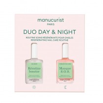Manucurist Duo Day & Night Keratine Booster od�ywka do paznokci 15ml + Masque S.O.S maska do paznokci 15ml