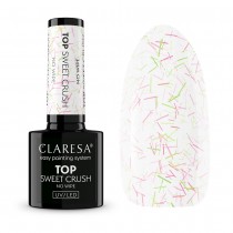 Claresa Top Sweet Crush No Wipe UV/LED top hybrydowy 5g
