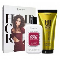 Kemon Curly Hair szampon do w�os�w 250ml + Hi Density Control krem zwi�kszaj�cy obj�to�� w�os�w 200ml