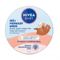 Nivea Baby M�j Pierwszy Krem krem do buzi, r�czek i ca�ego cia�a 75ml
