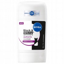 Nivea Black & White Authentic dezodorant sztyft 50ml